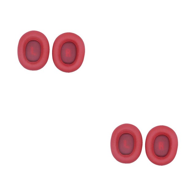 Almohadillas para los oídos Methold Gamer Auriculares con cancelación de ruido Transpirable Rojo 2piezas