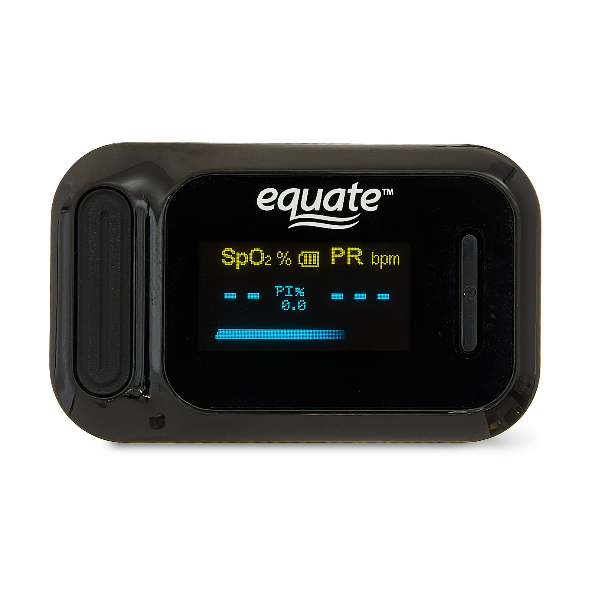 Equate Bluetooth Digital Pulse Oximeter with Heart Rate Monitor and SpO2 Measurement