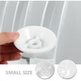 Yazoeiaing 2pcs Urinals Plastic Stopper Urinal Screen Splash Guard