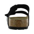 thumbnail image 3 of Birkenstock Arizona Soft Footbed Unisex Suede Sandal, Black Birko-Flor, 11-11.5 Women/9-9.5 Men, 3 of 5