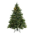 thumbnail image 5 of SAFAVIEH 5.5 Ft Pre-Lit Fully Decorated Artificial Christmas Tree, Green, 5 of 12