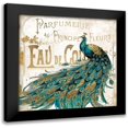 thumbnail image 1 of Sophie 6 12x12 Black Modern Framed Museum Art Print Titled - Peacock Jewels, 1 of 5