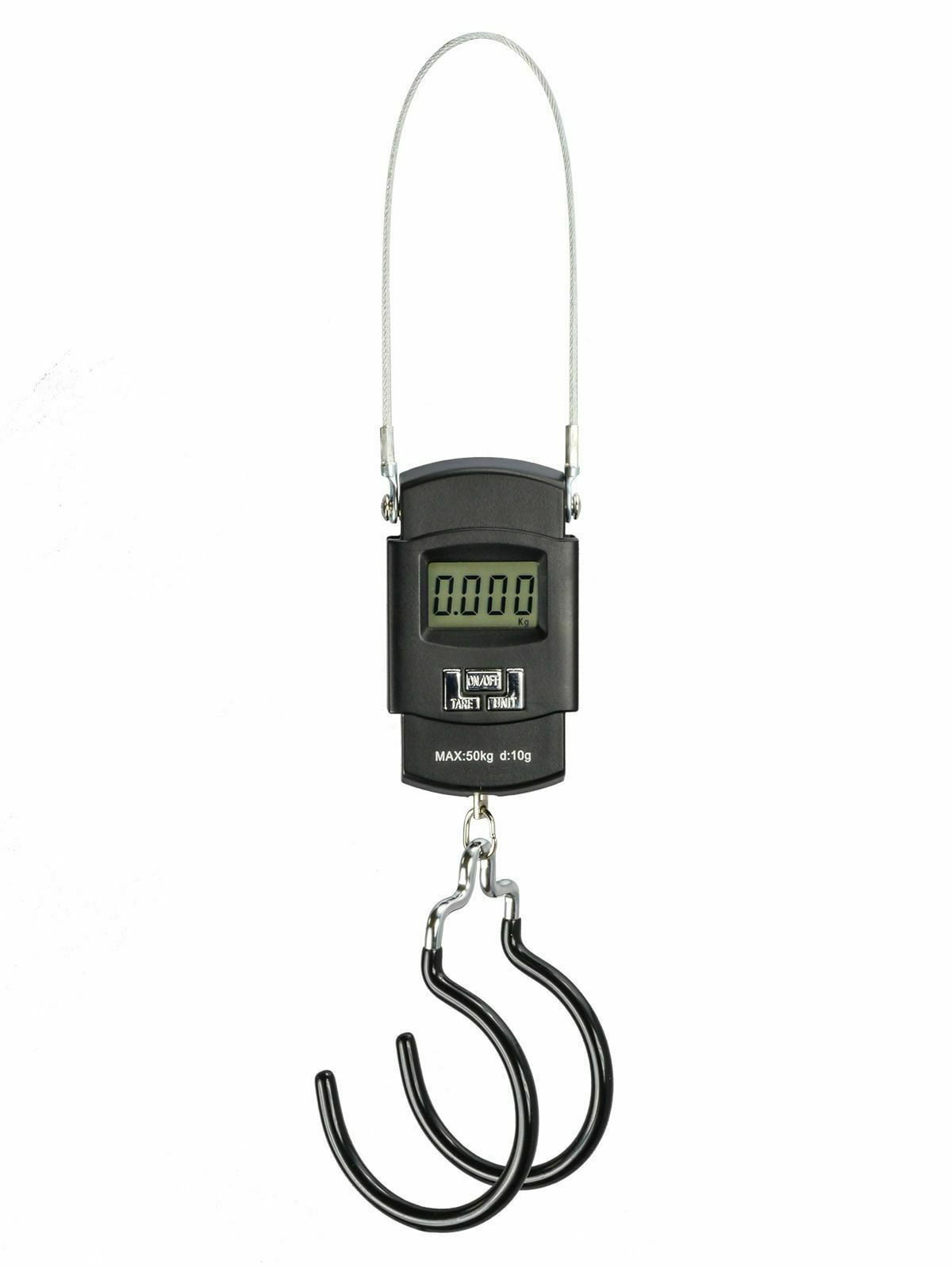 Venzo Backlit LCD Display Bike Digital Balance Hanging Hook Scale 50kg 