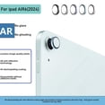 thumbnail image 3 of Metal Camera Lens Protector for iPad Mini 7, HD Clear Tempered Glass Film Guard, Anti-Fall Quakeproof Lens Cover, 3 of 8