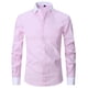 thumbnail image 1 of pstuiky manga larga para hombre, Camisa de negocios tipo cárdigan con cuello vuelto liso a la moda para hombre tops de invierno para hombre l, 1 of 2
