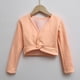 thumbnail image 5 of Cowsor Girls Casual Zipper up Sweatshirts Crop Jackets for Teens, 5 of 7