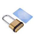 thumbnail image 2 of 3X Long Beam Combination Lock, Padlock, Extended Lock Hook Bottom, Four Zinc Alloy All-Metal Long Hook Combination Lock, 2 of 5