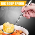 thumbnail image 1 of Billuyoard Cuchara de sopa de 2 piezas para el hogar, restaurante, cocina, fácil de limpiar, ligera y fácil de llevar, cuchara de arroz Mostrada, 1 of 6