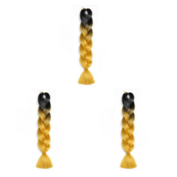 Soidarity Trenzas De Cabello De Moda Estilo Deseado Con Color Natural Extensiones De Cabello Trenzado De Moda B10 Type1 NO1