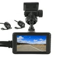 thumbnail image 3 of Cámara de tablero Bling Bling para motocicleta DVR 1080P Con lentes gran angular, 3 of 12