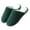 Dark Green, variant on Slides for Women Fall Slippers for Women Ladies Fashion Winter Warm Solid Color Headed Flat Bottom Slippers