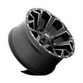 thumbnail image 2 of Fuel 1PC Cast Aluminum Rim D546 20X10 5X4.5/5.0 MT-BLK-MIL -18MM, D54620002647US, 2 of 3