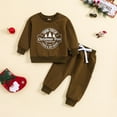 thumbnail image 2 of Futezty Toddler Boys Girls Clothes Fall Winter Outfit Sets, Baby Outfits 1T 2T 3T 4T 5T 2PCS, 2 of 6