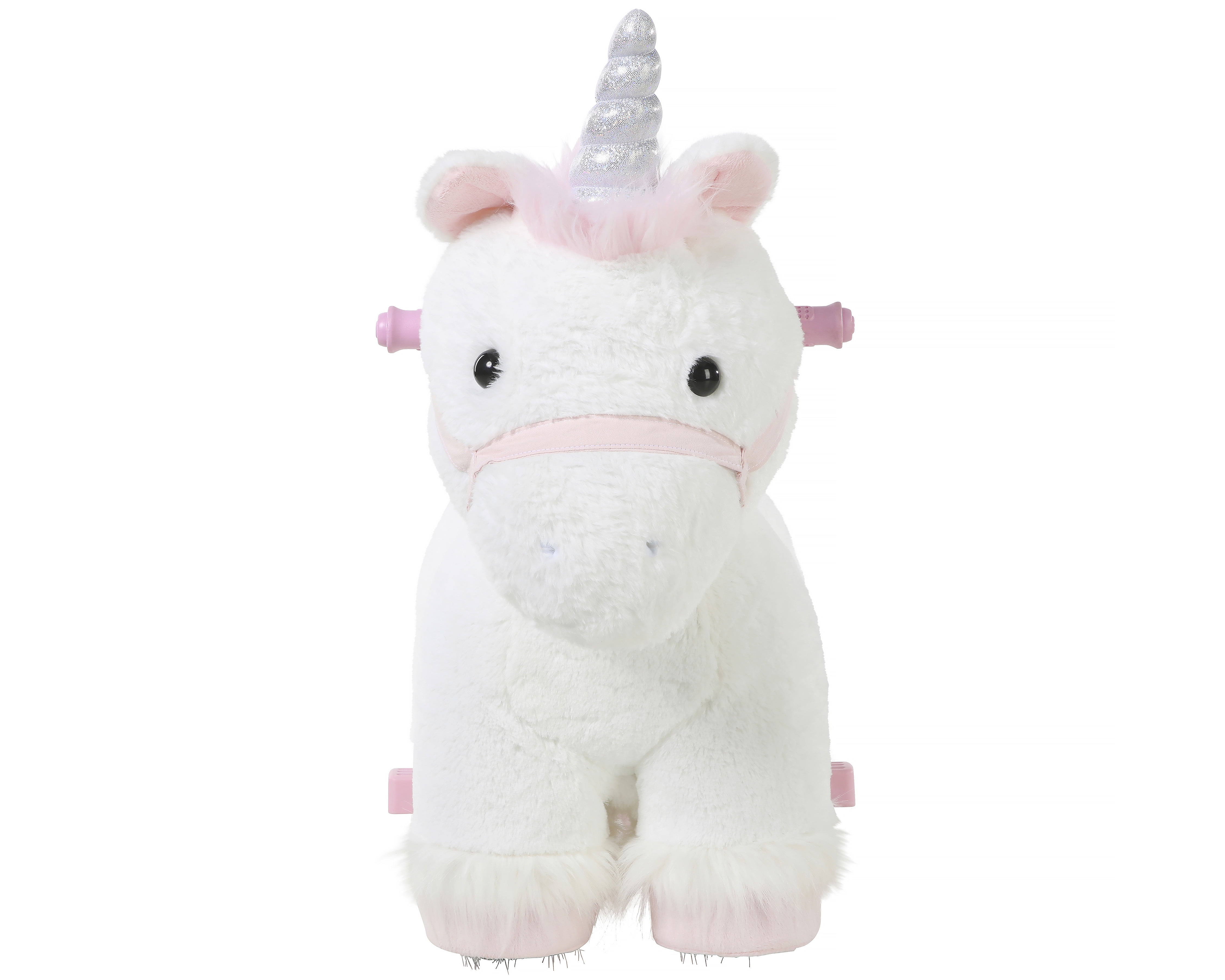 Dynacraft Plush Unicorn Ride-On Unisex Kids 6-Volt