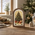 thumbnail image 3 of IPEWLEX Christmas Decorative Hanging Wooden Photo Frame - Festive Wall Art for Home & Office, Perfect Holiday Gift, Versatile Seasonal Decor, Creates Warm & Inviting Atmosphere, 3 of 7