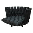 thumbnail image 3 of Metalona Swivel Tilt Bar Stool 30" seat - Black Vinyl - Black Metal, 3 of 3