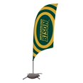 thumbnail image 1 of Showdown Displays 810029NDS-002 7.5 ft. North Dakota State Bison Razor Feather NCAA Flag with Cross Base - No.002, 1 of 1