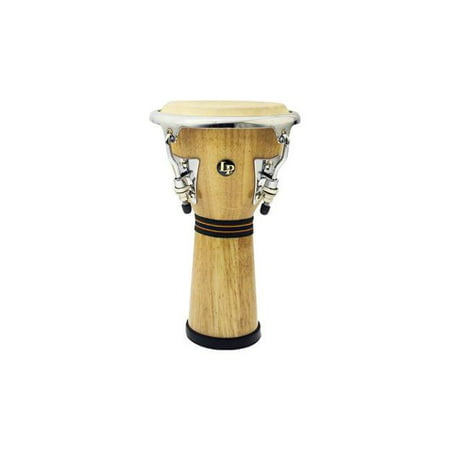 Latin Percussion LPM196-AW Mini Tunable Djembe, Natural (Best Djembe For Beginners)