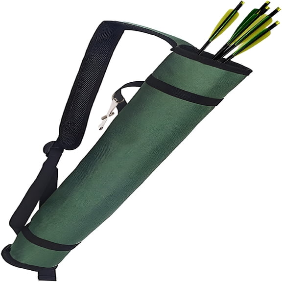 BESTSKY Archery Quiver for Compound and Recurve Bows, Adjustable Back and Hip Arrow Holder Bag for Hunting and Target Practice