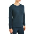 thumbnail image 2 of Time and Tru Women's Cozy Ribbed Sweater, 2 of 5