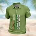thumbnail image 6 of Xcmzpl Mens Golf Shirt Moisture Wicking Performance Sport Short Sleeve Waffle Shirts Happy St Patrick's Day Shirts for Men, 6 of 6