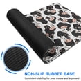 thumbnail image 6 of Long Mouse Pads for Desk,White Cow Black Spot Head Pattern Desk Mats on Top Of Desks, Desk Mouse Pad Extra Large with 3mm Non-Slip Base and Stitched Edge for Gaming,Office,Work,Home 47.3"x23.6", 6 of 6