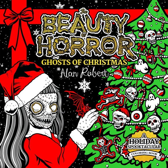 Pre-Owned The Beauty of Horror: Ghosts of Christmas Coloring Book (Paperback) 1684053323 9781684053322