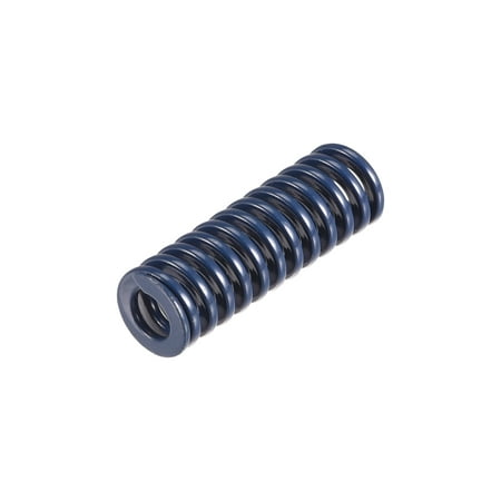 

Uxcell Die Spring 8mm OD 25mm Long Spiral Stamping Light Load Compression Die Springs Blue