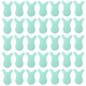 thumbnail image 1 of Herramienta auxiliar de belleza para pestañas, 30 Uds., cepillo para pestañas en forma de Y, verde claro Adepaton CPB-DE-LYY579-3, 1 of 5