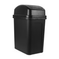 thumbnail image 1 of Cubo de basura para baño con tapa abatible, cubo de basura para baño, cubo de basura para cocina, 1 of 7