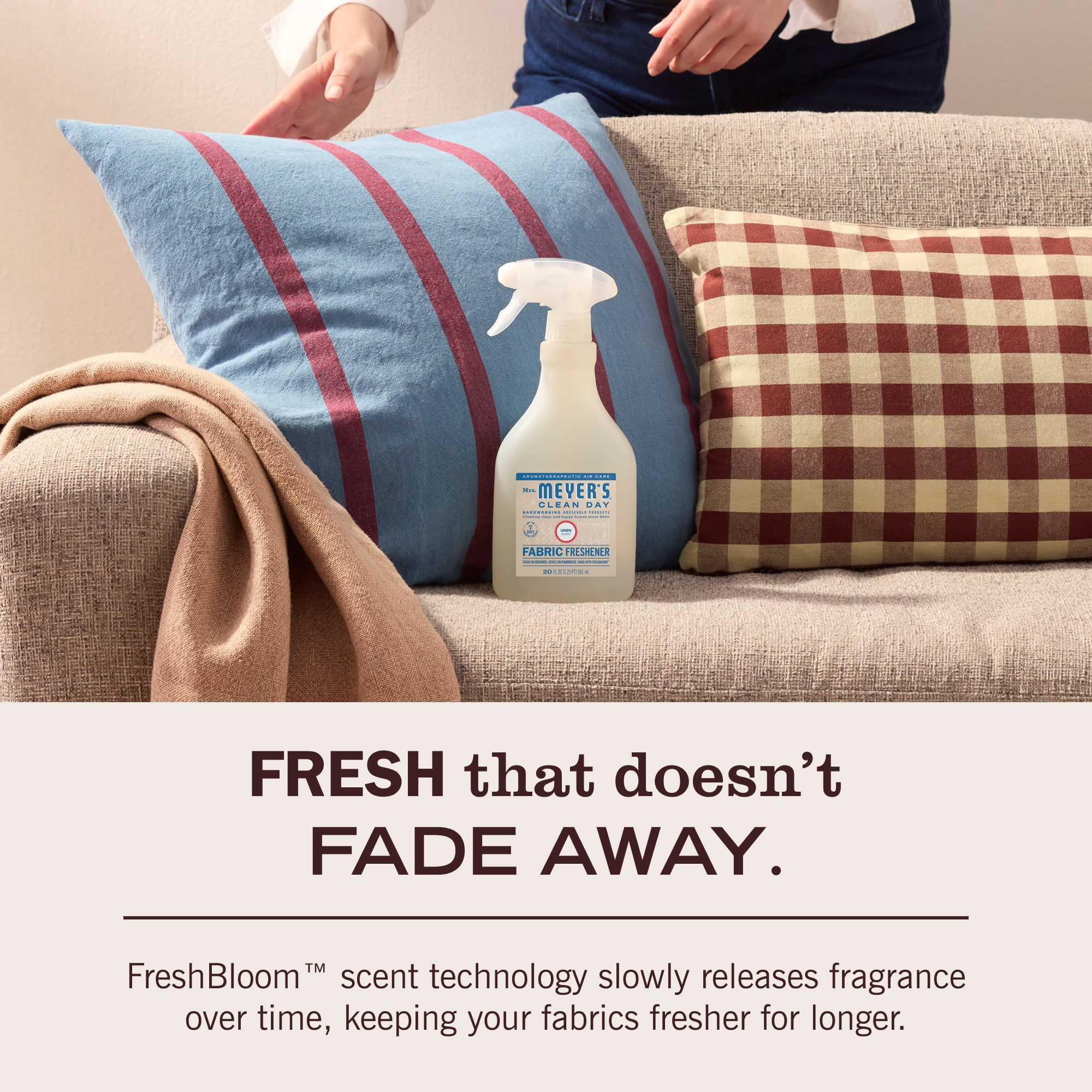 Mrs. Meyer’s Clean Day Fabric Freshener, Linen Scent, 20  fl oz