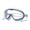 Dark blue transparen, variant on Swim Goggles Wide View Frogs Swimming Glasses With Earplugs And Nose Clip for Teen Age 3-16