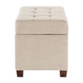 thumbnail image 5 of OS Home and Office Furniture Storage Ottoman in Cream, 5 of 7