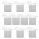 thumbnail image 4 of WORGEOUS 50 Uds. Cajas de almacenamiento de dulces cuadradas blancas, cajas de dulces de papel para bodas, recuerdos de fiesta, 4 of 7