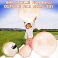 thumbnail image 2 of Pelota de burbujas Yashi 120 cm Amarillo, 2 of 5