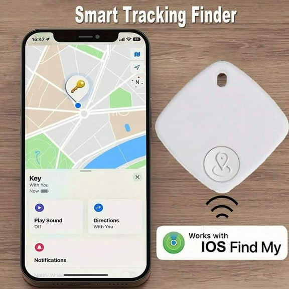 LOCALIZADOR GPS SOLO COMPATIBLE CON IOS BLUETOOTH Y FIND MY DEVICE