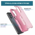 thumbnail image 3 of Samsung Galaxy A16 Case,Sturdy Phone Case for Galaxy A16 2025 6.7 inch,Njjex Shockproof Protection Heavy Duty Armor Hard Plastic & Rubber Rugged Bumper 2-in-1 Case Cover-Pink, 3 of 7