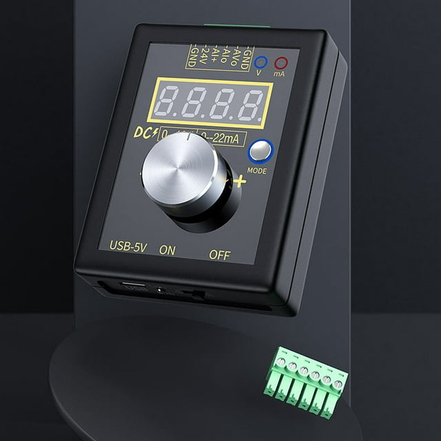 Generador de Señal, Botones de Electroplatación -12V A +12V Generador de Señal de Mano fácil de transporte para el Ajuste de la Válvula