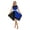 Blue Black, variant on Women Ballet Lyrical Dancewear Sleeveless Praise Dance Worship Dress Liturgical Stage Performance Costume