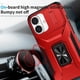 thumbnail image 2 of Funda para GANGXUN iPhone 16 Plus - Soporte metálico, Función magnética, Rojo, 2 of 5
