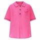 thumbnail image 5 of mfyjkho Tops Bohemios Para Mujer, Blusa Lisa De Manga Corta Con Cuello Vuelto Y Holgada Informal De Verano Para Mujer Tops Para Hacer Ejercicio Para Mujer Xxl, 5 of 7