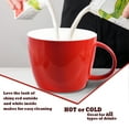 thumbnail image 5 of fMSDD 30oz Large Ceramic Mug for Coffee, Soup or Cereal, 5 of 8
