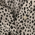thumbnail image 6 of Holloyiver Women’s Dresses Summer 2023 Casual Loose Buttons Leopard Print Lantern Sleeve Printing Long Sleeve V-Neck Dress S-XL, 6 of 8