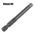 thumbnail image 1 of Lefu 1pc Hexagon Screwdriver Bit Quick Change Impact Driver Power Drill Length 2.55In, 1 of 9