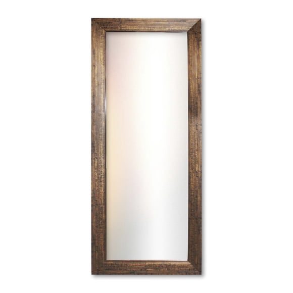 Espejo decorativo de pared de cuerpo entero en color oro antiguo