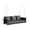 Black, variant on Ktaxon 5FT Rattan Hanging Porch Swing, 800lb Capacity Wicker Swing Bench with Cushions & Chains, Brown