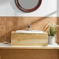 thumbnail image 5 of BWE Bathroom Faucet Brushed Nickel Waterfall Sink Bath Faucets Single Handle Hole Lavatory Vanity Restroom Commercial Water Supply Lines Hose Polished, 5 of 9