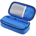 thumbnail image 2 of Organizador portátil para diabéticos, bolsa enfriadora para atención médica, estuche enfriador para viaje, Camping, estuche de hielo para suministros de prueba de insulina (azul), 2 of 5
