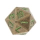 thumbnail image 5 of Conjunto de Dados Polihédricos de Metal, Superficie Brillante de 20 Troquelados con Número para RPG, Mazmorras Y Dragones, , , D & Bronce Yotijar D20 Dados poliédricos, 5 of 10