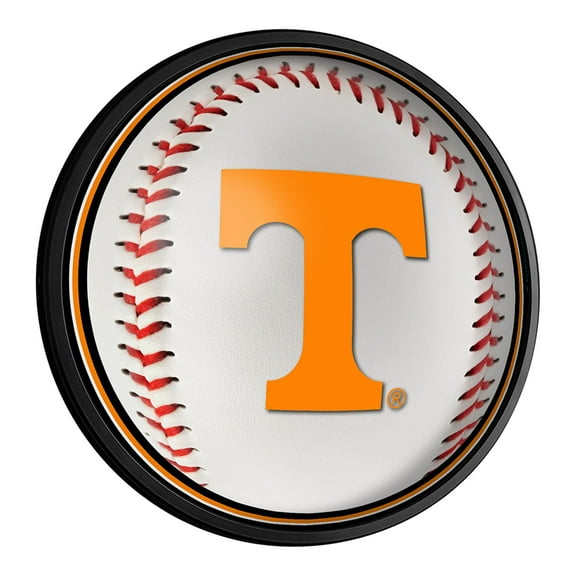 Tennessee Volunteers Baseball 18'' Round Slimline Illuminated Wall Sign